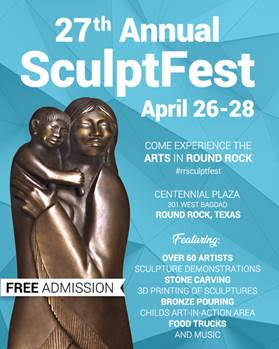 SculptFest + Allan Houser Exhibition in Round Rock April 26-28