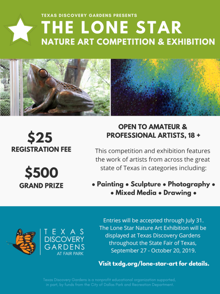 Lone Star Nature Art Competition call for entries