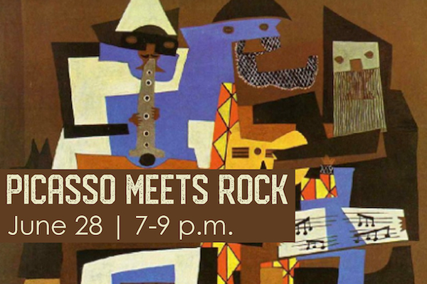 Music and Art: Picasso meets Rock free mini-workshop June 28