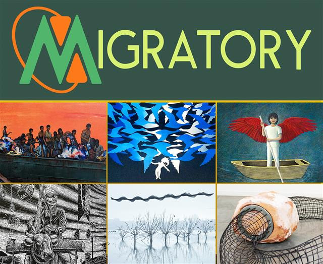 Migratory and Portals – Two new exhibitions opening at the Bath House Cultural Center