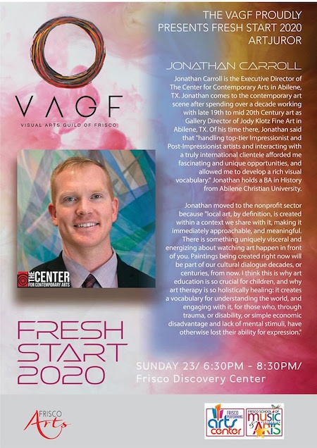 Reception for VAGF’s Fresh Start on Feb. 23