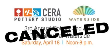 3rd Annual Pottery and Art in the Grove at Waterside April 18 – canceled