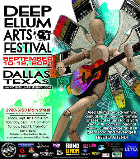 Deep Ellum Arts Festival Rescheduled