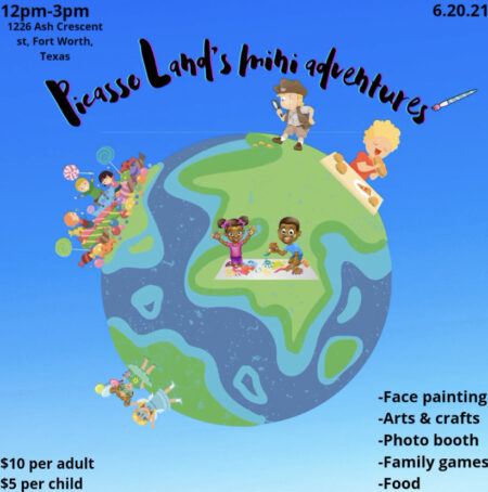 Picasso Land’s Mini Adventures June 20th