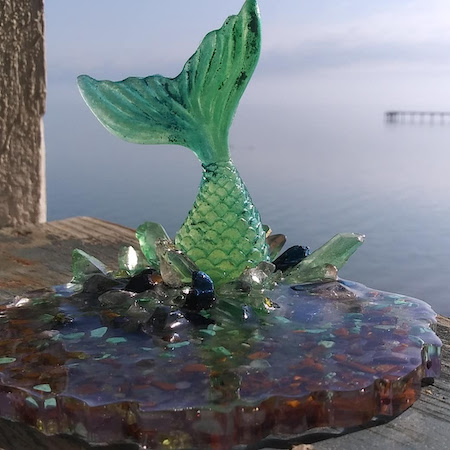 Copper Cove at The Cove, sculptures and more by Kathleen Mekailek