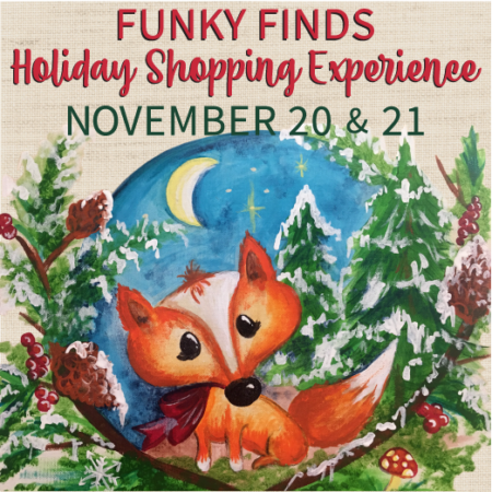 Funky Finds Holiday Shopping – Vendor App Deadline August 22nd