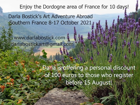 Art Adventure Abroad in Southern France, October 2021