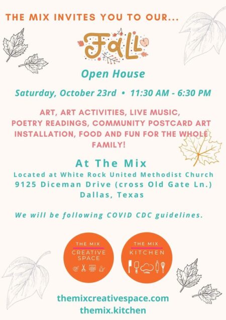 The Mix Creative Space – Fall Open House October 23