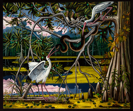 David Bates: Grassy Lake at Talley Dunn Gallery