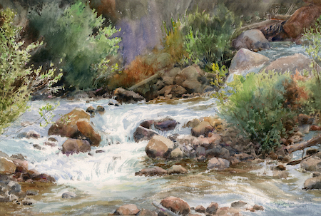 Cecy Turner Watercolor Workshop Jan. 24 & 25, 2022