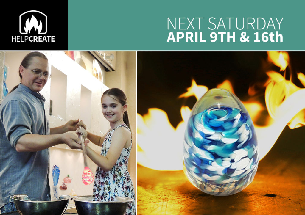 It’s Eggs-Travaganza at Vetro Glassblowing Studio!