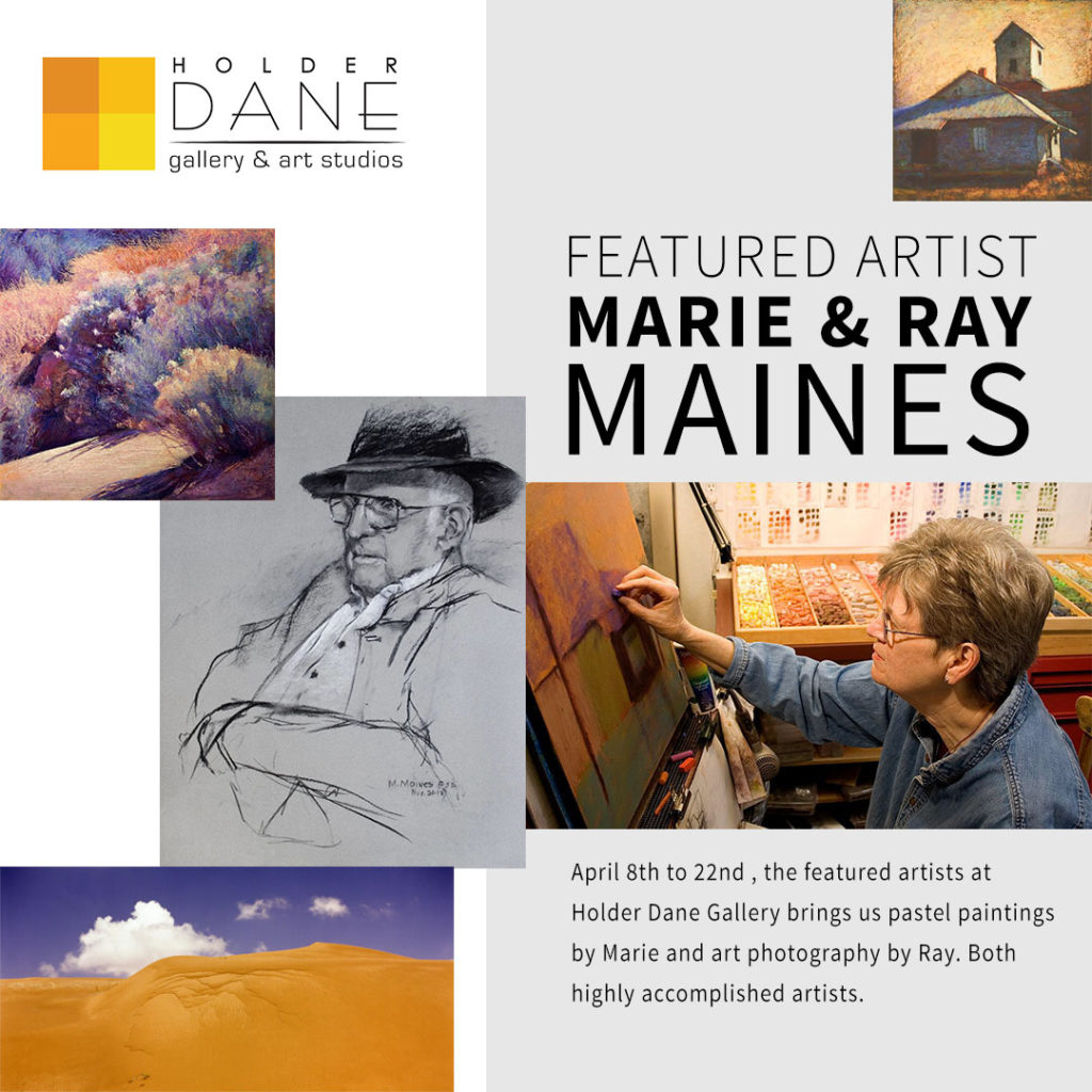 Holder Dane Gallery April 8-22 – Featured Artist Marie & Ray Maines