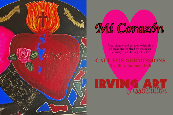 IAA’s “Mi Corazón” Exhibit call for art – plus a call for Mail Art