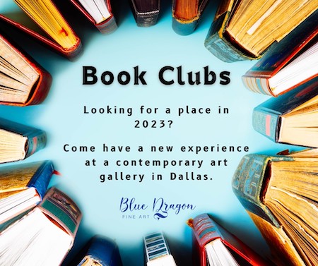 Book Clubs 2023 – meeting opportunity at Blue Dragon