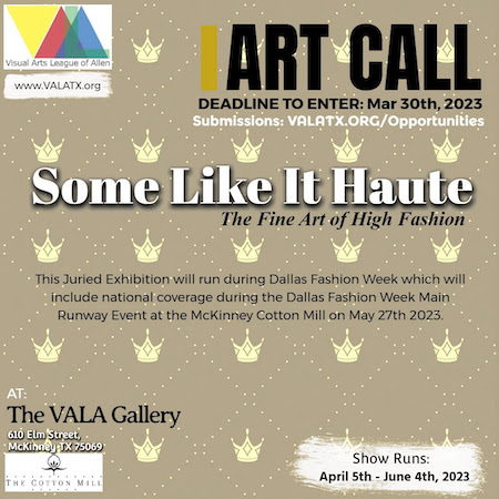 VALA’s Some Like It Haute – call for art