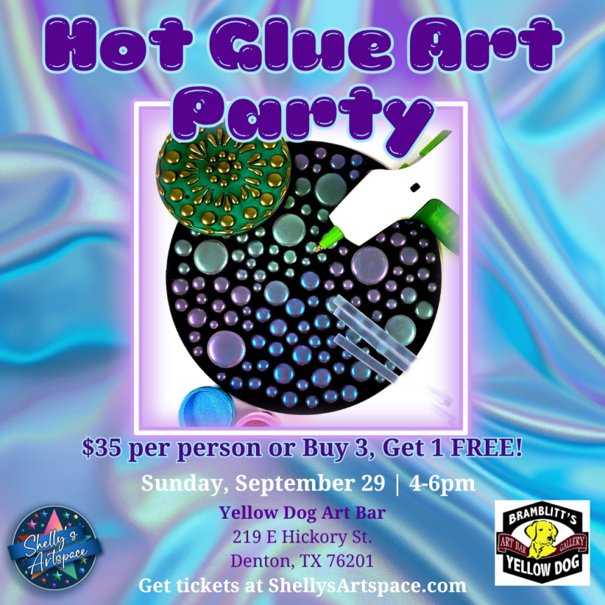 Hot Glue Art Party