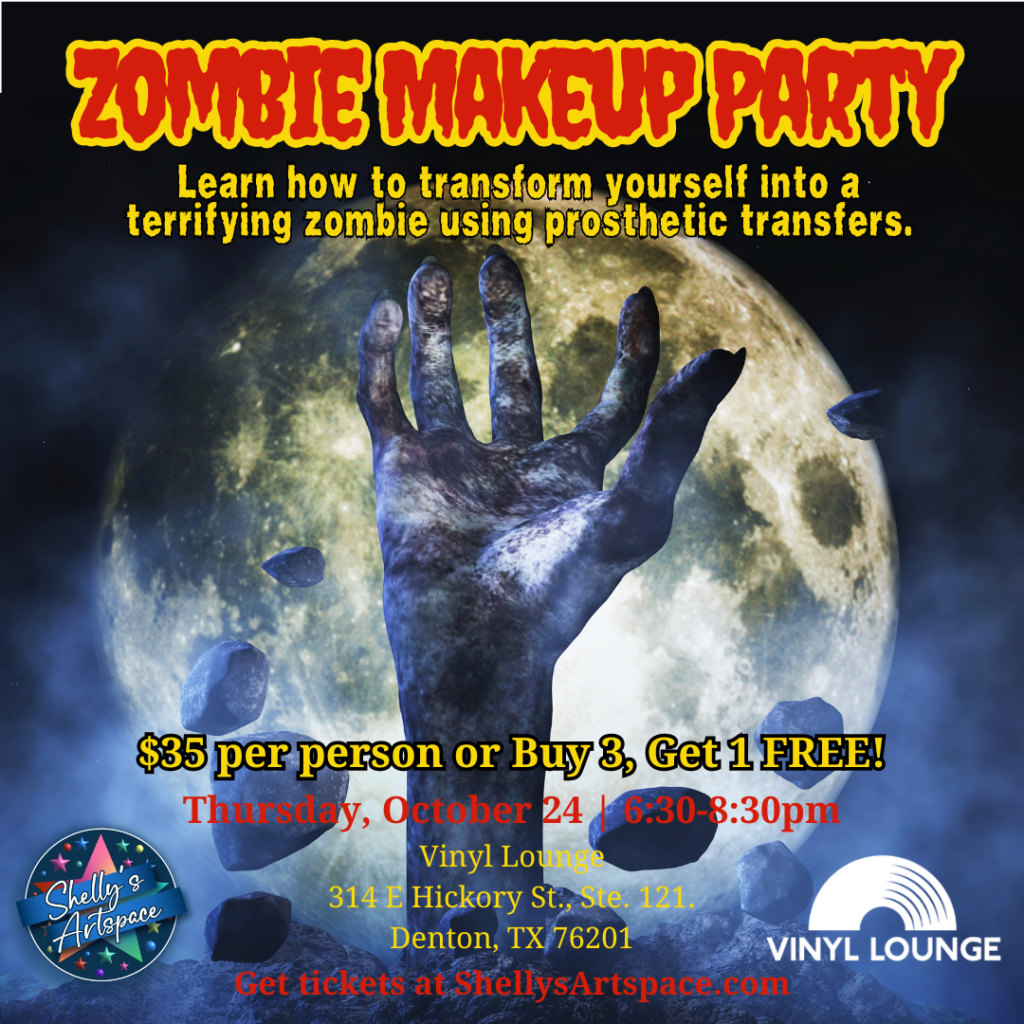 Zombie Makeup Party